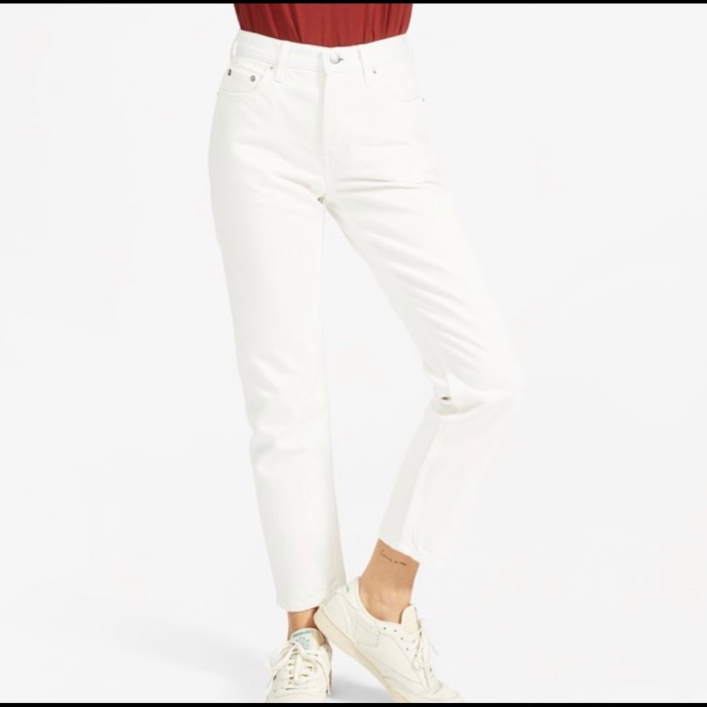 Everlane High Rise Straight Pant Ankle!